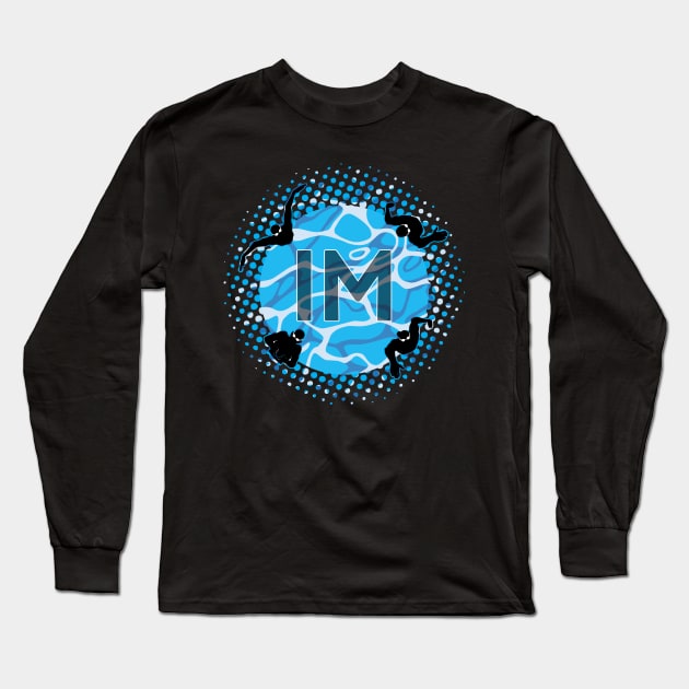 Individual Medley Swim Team Long Sleeve T-Shirt by atomguy